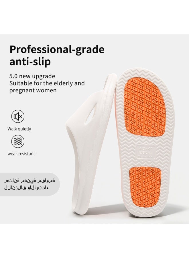 GUOLUOFEI Non Slip Shower Shoes, Lightweight Indoor House Slides Bathroom Shower Sandals Slippers for Women and Men - Image 4